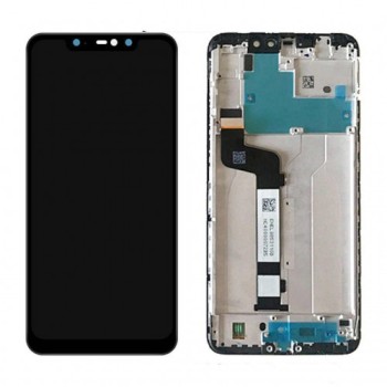 Redmi Note 6 Pro Lcd Ekran Dokunmatik Siyah Çıtalı LCD	