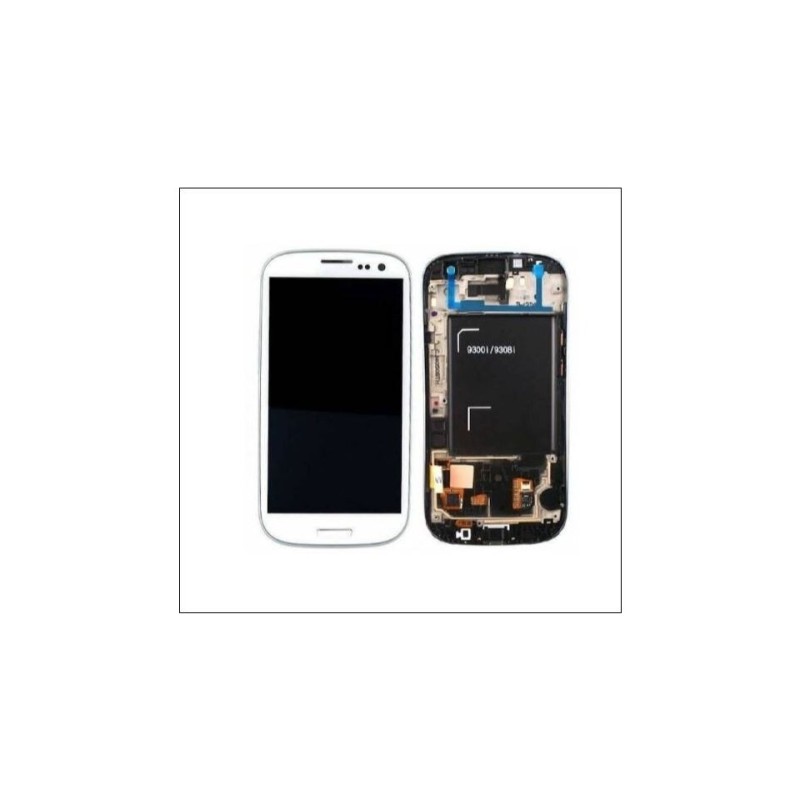 Samsung Galaxy S3 Neo I9308 LCD Ekran Dokunmatik Beyaz