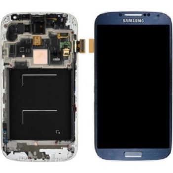 Samsung Galaxy S4 GT-I9500 Lcd Ekran Dokunmatik Çıtalı Siyah