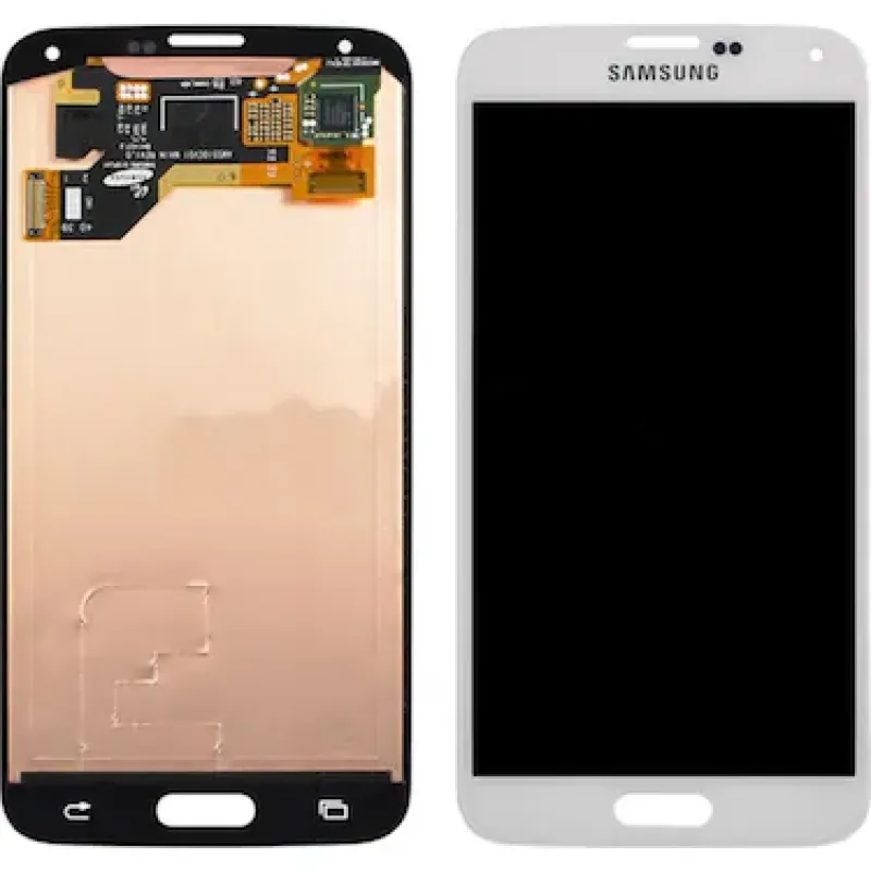 Samsung Galaxy S5 Lcd Ekran Dokunmatik ( Revize) BEYAZ 