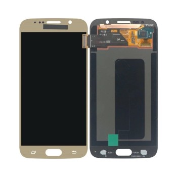 Samsung Galaxy S6 SM-G920 Lcd Ekran Dokunmatik GOLD ORJİNAL	