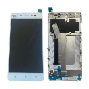 Lenovo S90 (S90-T, S90-U) Lcd Ekran Dokunmatik BEYAZ Çıtalı	