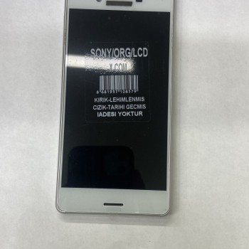 Sony Xperia x Uyumlu Lcd+Dokunmatik BEYAZ EKRAN
