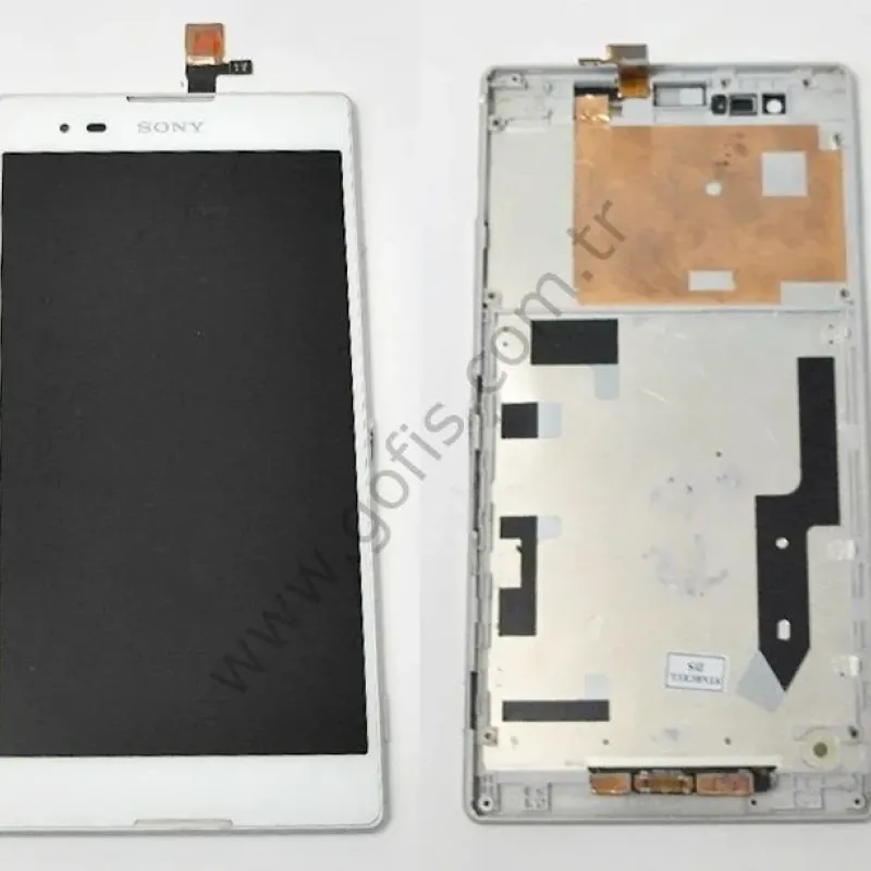 Sony Xperia T2 Ultra D5303 D5306 Lcd Dokunmatik Ekran Dokunmatik	BEYAZ 