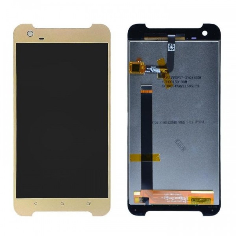 Htc X9 LCD Ekran Dokunmatik Panel Gold EKRAN 