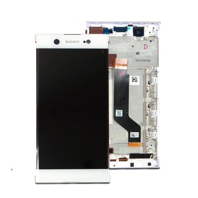 Sony Xa1 Ultra Lcd Ekran + Dokunmatik Full Beyaz EKRAN 