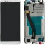 Huawei Y6 2018 Uyumlu Lcd Ekran Dokunmatik Beyaz ÇITALI 