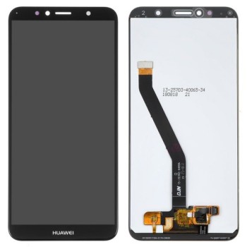 Huawei Y6 2018 LCD Ekran Dokunmatik Panel Siyah Çıtasız