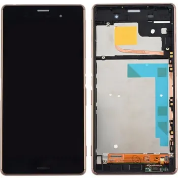 Sony Xperia Z3 Uyumlu Org Lcd+Dokunmatik+Çıtalı TEK SİM GOLD 
