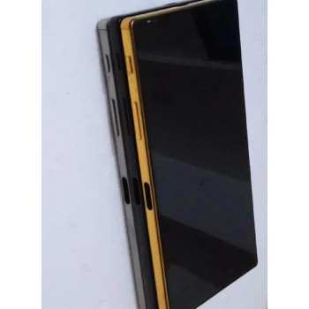 Sony Z5 Premium GOLD TEK HAT Lcd Ekran Dokunmatik Çerçeveli Panel LCD