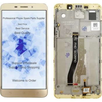 Asus Zenfone 3 Lazer Zc551Kl Lcd Ekran Dokunmatik GOLD ÇITALI 