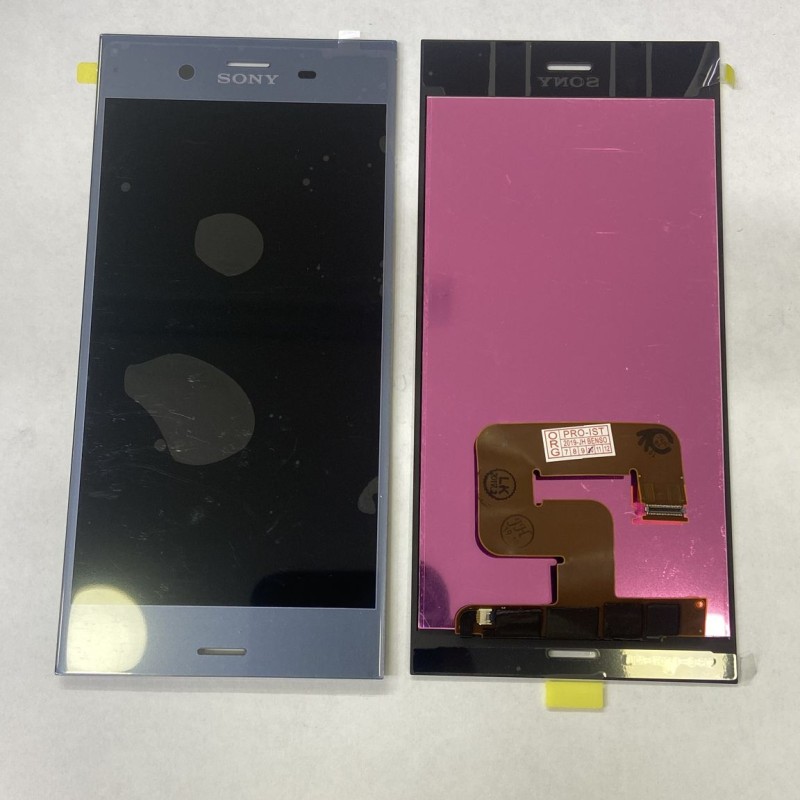 Sony Xperia Xz1 Siyah Lcd Ekran ÇITASIZ SİLVER 