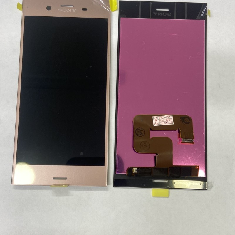 Sony Xperia Xz1 Siyah Lcd Ekran ÇITASIZ GOLD 