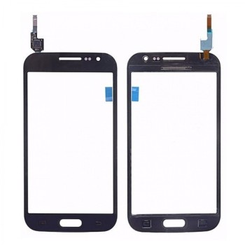 Samsung Galaxy I8552 Uyumlu SİYAH Dokunmatik Lens + Filmli