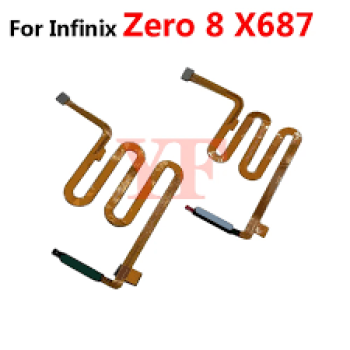 Infinix Uyumlu Zero 8 Parmak Izi Okuyucu Flex X687 SİLVER RENK 