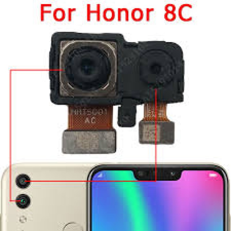 Huawei Honor 8c Ile Uyumlu Arka Kamera  HHT5001