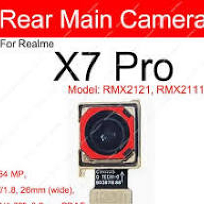 Oppo Realme 6 Realme X7 Realme X7 Pro Uyumlu Arka Kamera C9MA05