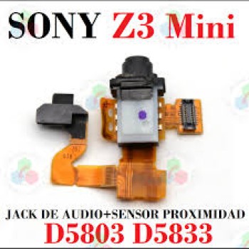 Sony Z3 Mini Compact Kulaklık Soket Ve Sensor Filmi