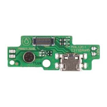 Infinix Uyumlu Hot 7 Şarj Soket Mikrofon Kulaklık Bordu