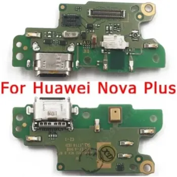 Huawei Uyumlu Nova Plus Şarj Soket Mikrofon Kulaklık Bordu Flexi